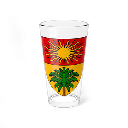 Touggourt Coat of Arms French Algeria (Algeria) (Coat of Arms) Pint Glass 16oz 16oz - Go Mug Yourself