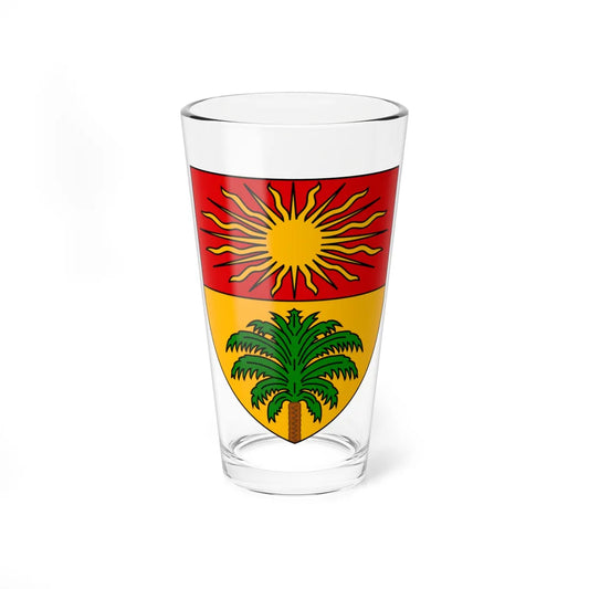 Touggourt Coat of Arms French Algeria (Algeria) (Coat of Arms) Pint Glass 16oz 16oz - Go Mug Yourself