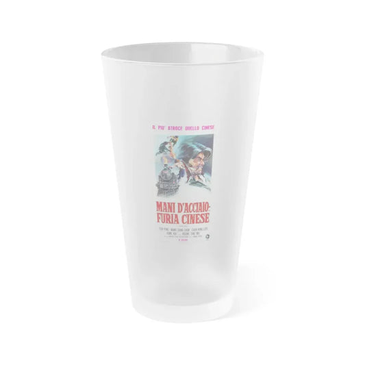 TOUGH DUEL 1972 Movie Poster - Frosted Pint Glass 16oz 16oz Frosted - Go Mug Yourself
