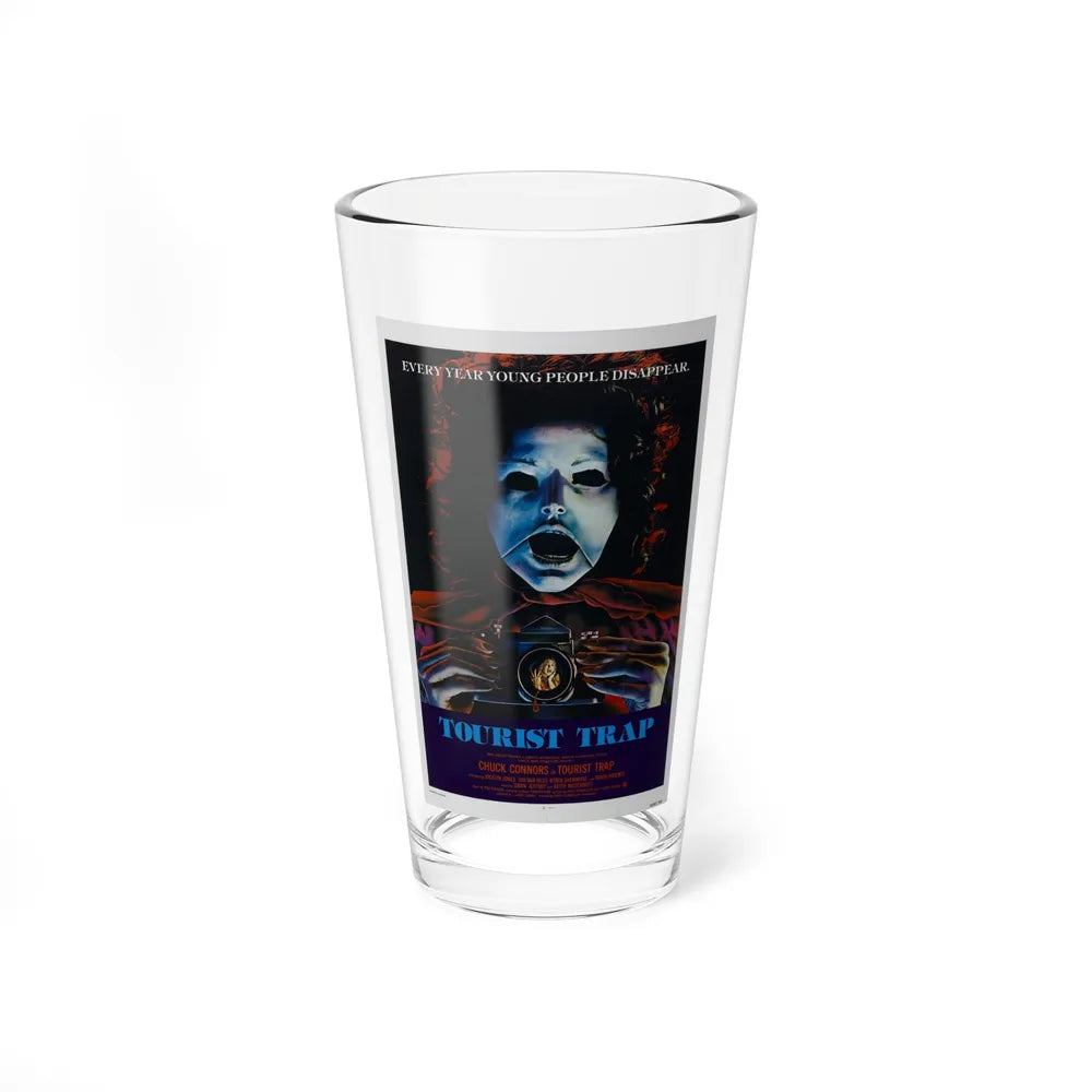 TOURIST TRAP 1979 Movie Poster - Pint Glass 16oz-16oz-Go Mug Yourself