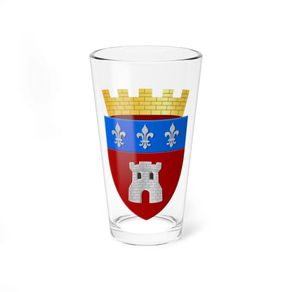Tournai wapen (Belgium) (Coat of Arms) Pint Glass 16oz 16oz - Go Mug Yourself