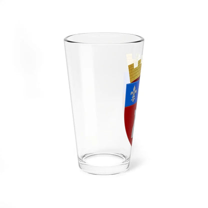 Tournai wapen (Belgium) (Coat of Arms) Pint Glass 16oz - Go Mug Yourself