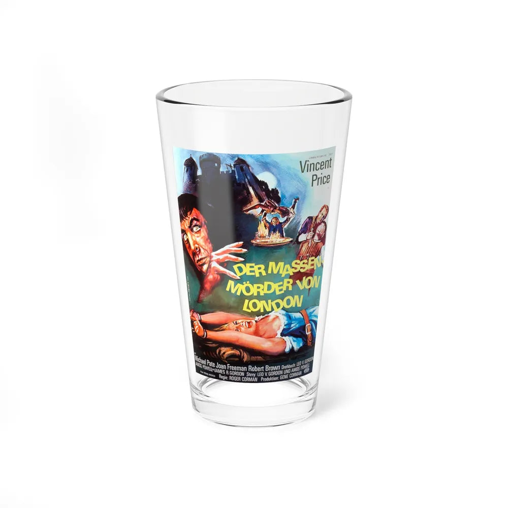 TOWER OF LONDON (GERMAN) 1962 Movie Poster - Pint Glass 16oz-16oz-Go Mug Yourself