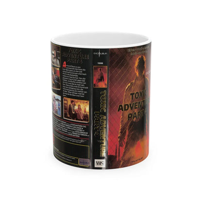 TOXIC ADVENTURE PART 4 (VHS COVER) - White Coffee Mug-11oz-Go Mug Yourself