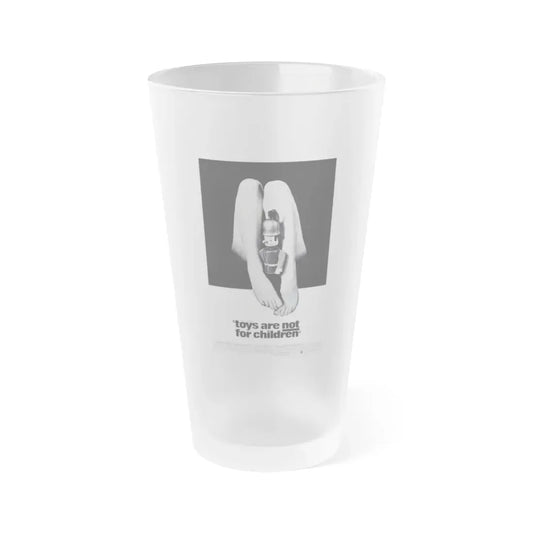 TOYS ARE NOT FOR CHILDREN 1972 Movie Poster - Frosted Pint Glass 16oz Default Title - Go Mug Yourself