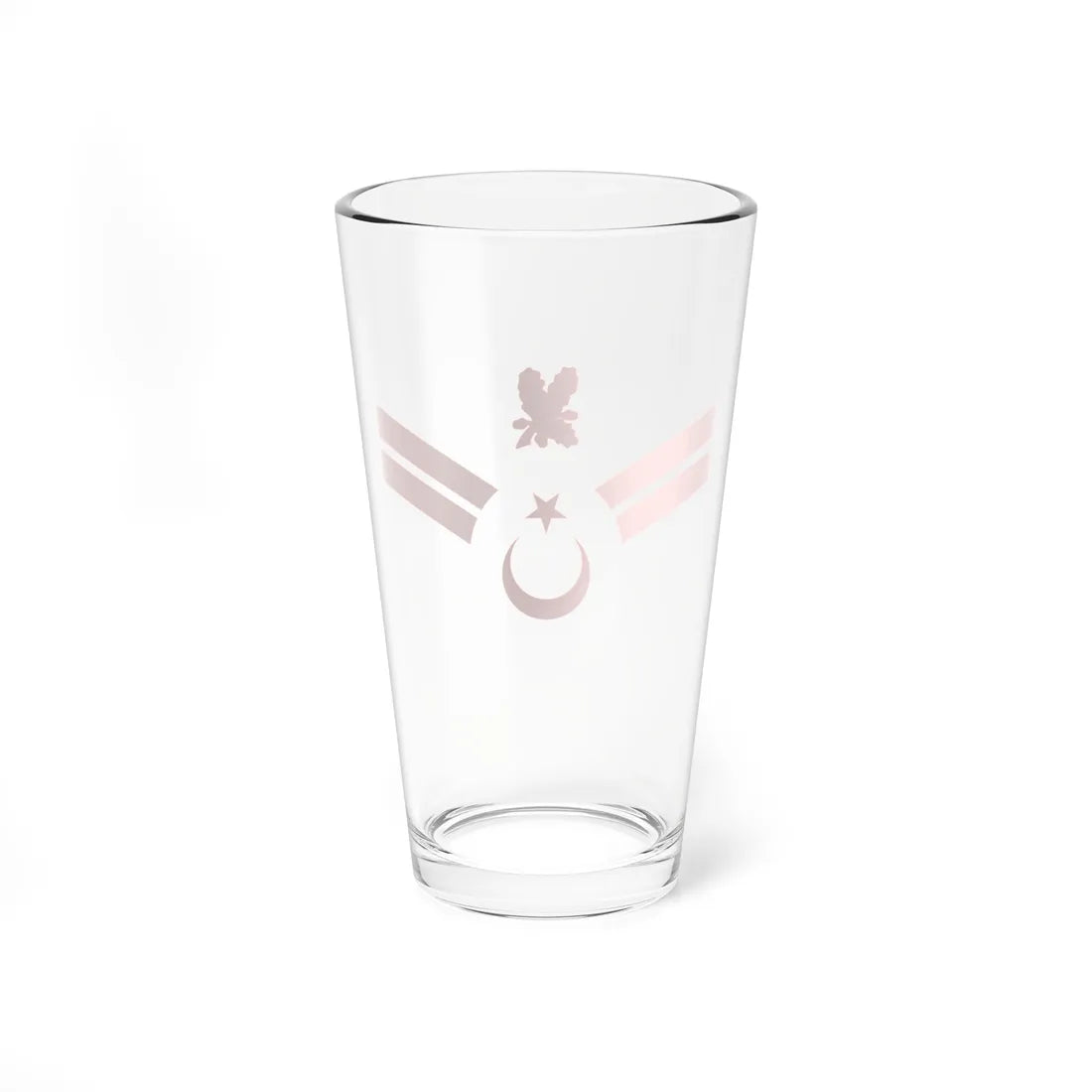 TR Armed Forces OR5b (Turkey) (Military Rank) Pint Glass 16oz - Go Mug Yourself