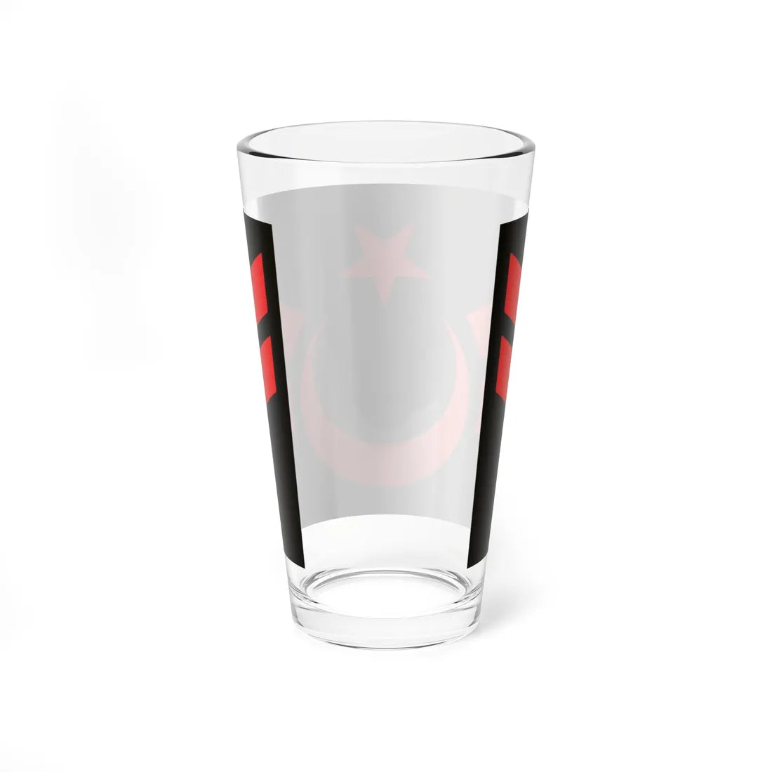 TR Army OR5a (Turkey) (Military Rank) Pint Glass 16oz - Go Mug Yourself