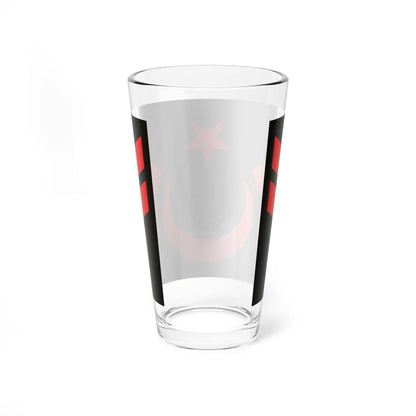 TR Army OR5a (Turkey) (Military Rank) Pint Glass 16oz - Go Mug Yourself