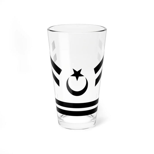 TR Navy OR5a (Turkey) (Military Rank) Pint Glass 16oz 16oz - Go Mug Yourself