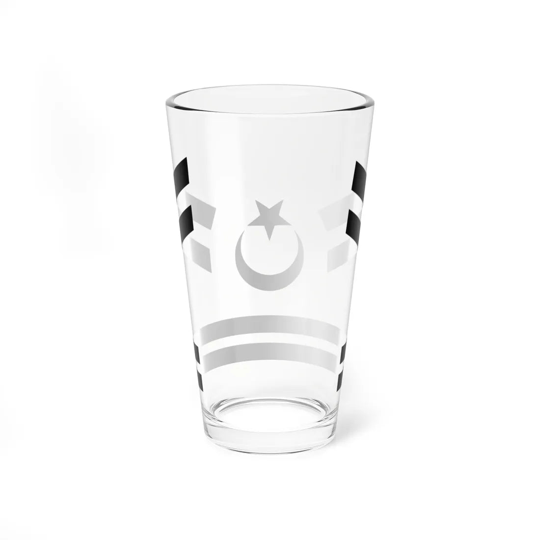 TR Navy OR5a (Turkey) (Military Rank) Pint Glass 16oz - Go Mug Yourself