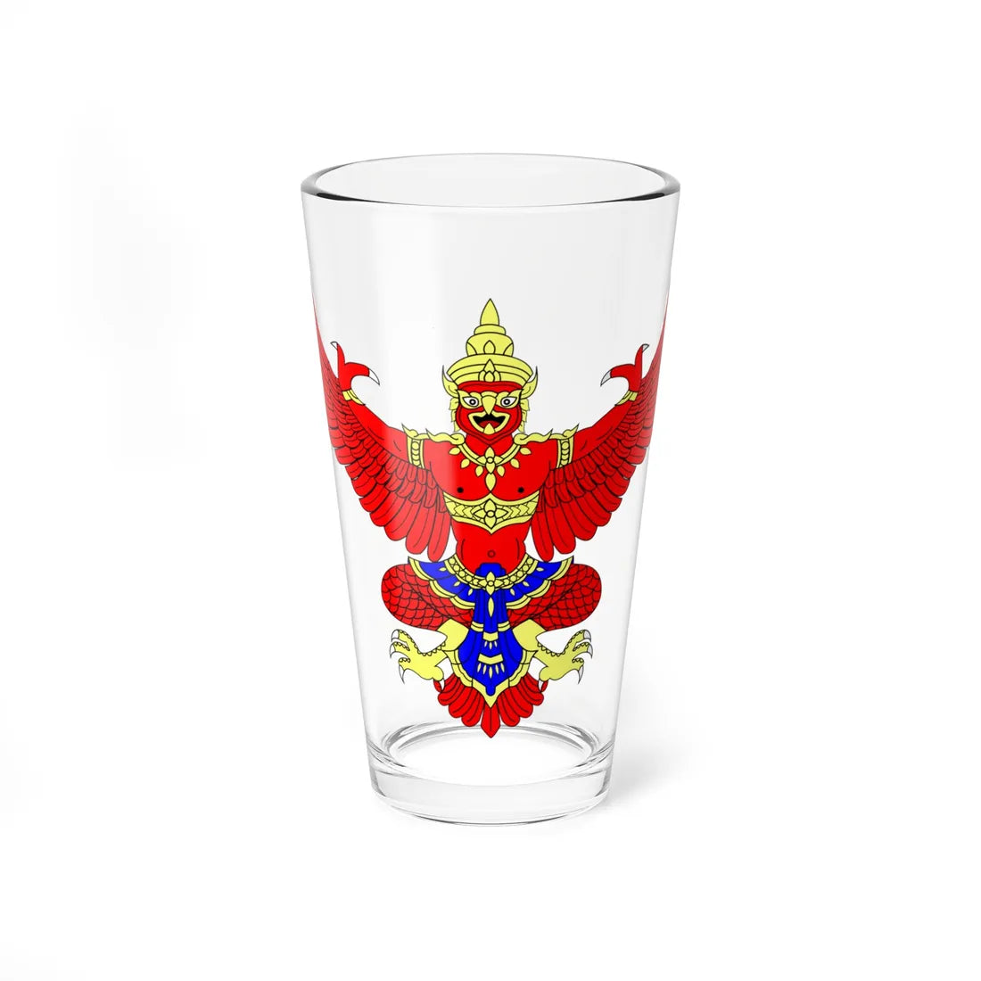 Tra Krut (Thailand) (Coat of Arms) Pint Glass 16oz 16oz - Go Mug Yourself