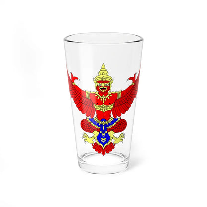 Tra Krut (Thailand) (Coat of Arms) Pint Glass 16oz 16oz - Go Mug Yourself