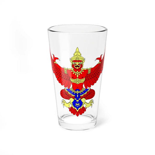 Tra Krut (Thailand) (Coat of Arms) Pint Glass 16oz 16oz - Go Mug Yourself
