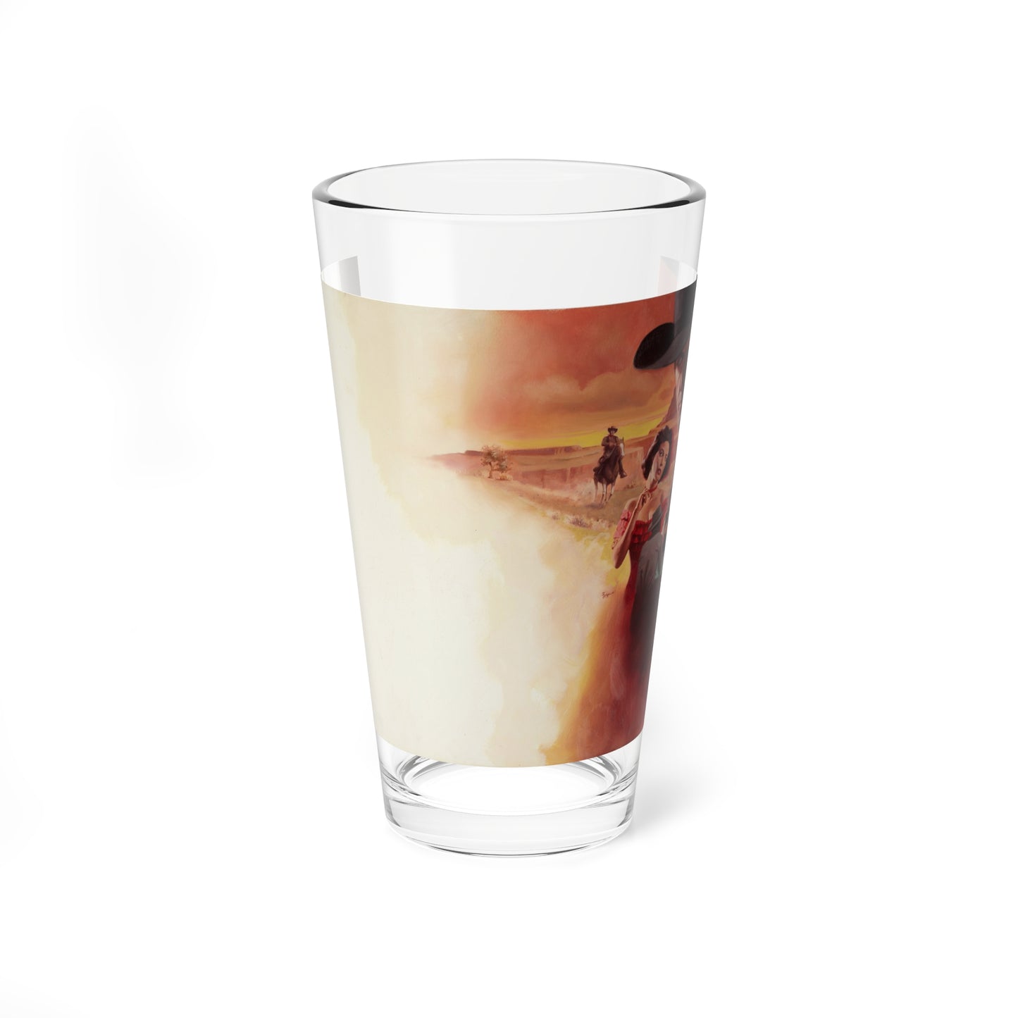 Tracker, Paperback Cover Illustration - Pint Glass 16oz-16oz-Go Mug Yourself