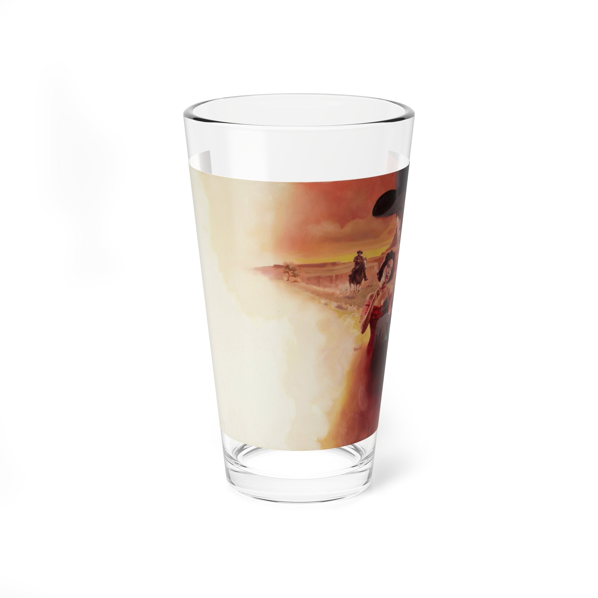 Tracker, Paperback Cover Illustration - Pint Glass 16oz-16oz-Go Mug Yourself