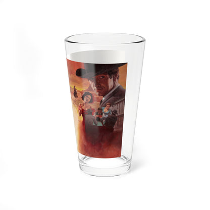 Tracker, Paperback Cover Illustration - Pint Glass 16oz-Go Mug Yourself