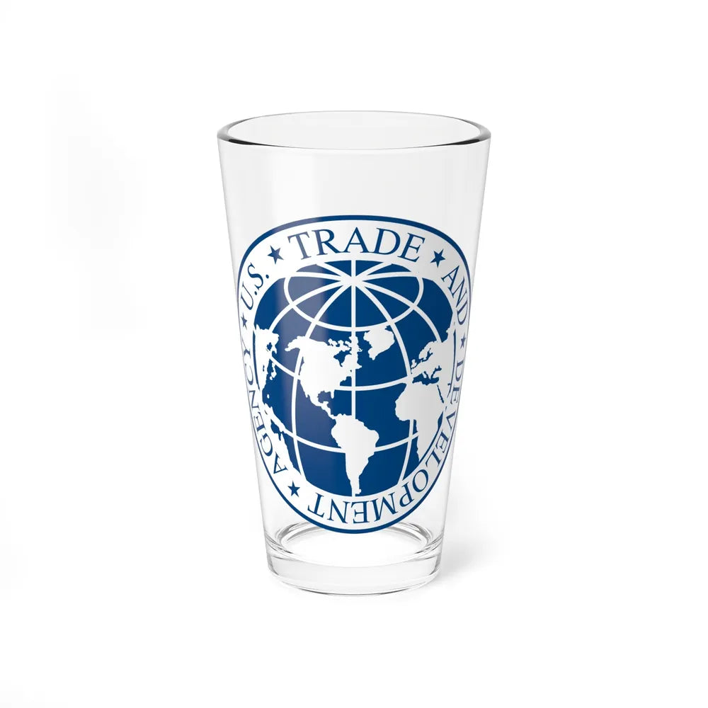 Trade and Development Agency - Pint Glass 16oz-16oz-Go Mug Yourself