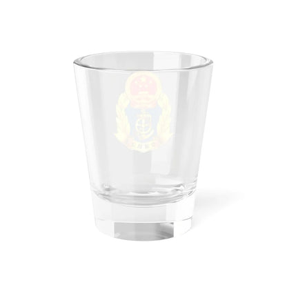 Traffic law enforcement signs of the P.R.China (China) (Coat of Arms) Shot Glass 1.5oz - Go Mug Yourself