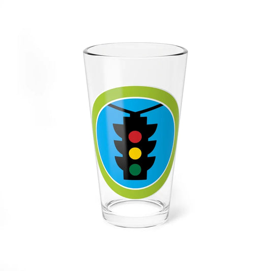 Traffic Safety (Boy Scout Merit Badge) Pint Glass 16oz-16oz-Go Mug Yourself