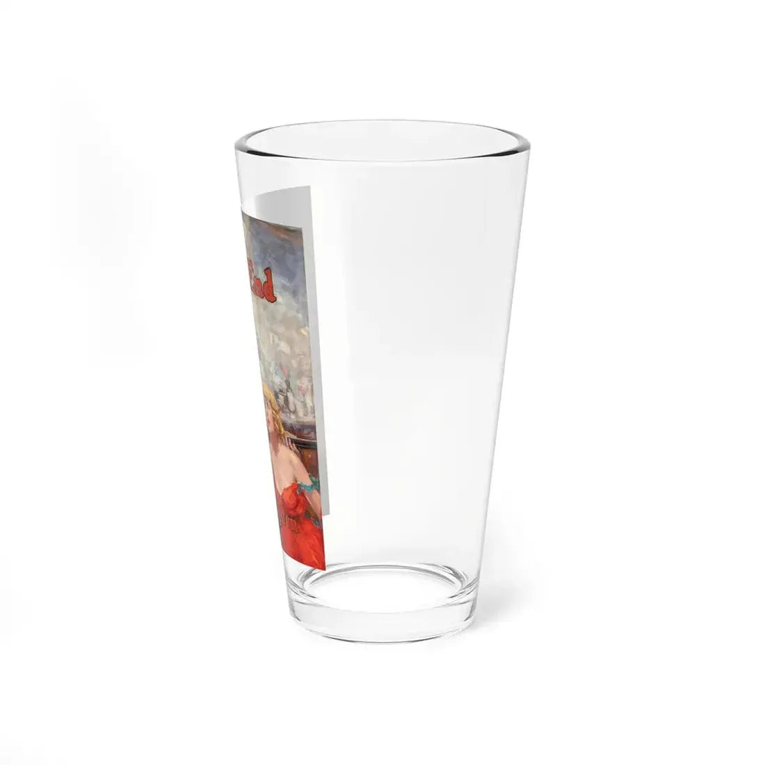 Trail's End, book illustration, 1921 - Pint Glass 16oz - Go Mug Yourself