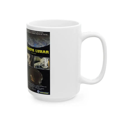 TRAMPA LUNAR MOONTRAP (VHS COVER) - White Coffee Mug - Go Mug Yourself