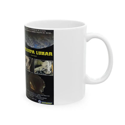 TRAMPA LUNAR MOONTRAP (VHS COVER) - White Coffee Mug - Go Mug Yourself