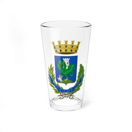 Trani-Stemma (Italy) (Coat of Arms) Pint Glass 16oz 16oz - Go Mug Yourself