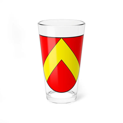 Trans wappen (Switzerland) (Coat of Arms) Pint Glass 16oz 16oz - Go Mug Yourself