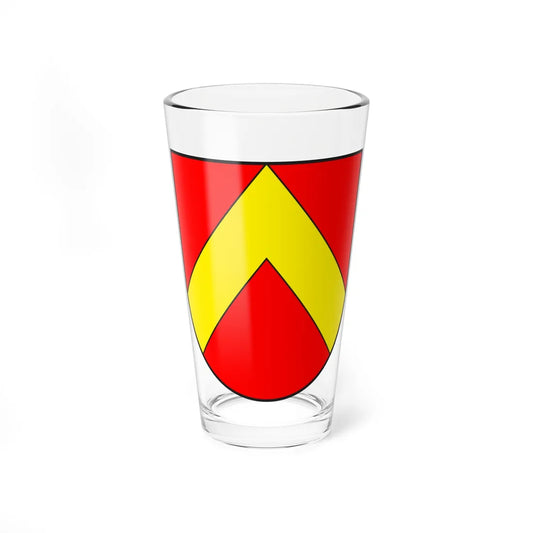 Trans wappen (Switzerland) (Coat of Arms) Pint Glass 16oz 16oz - Go Mug Yourself