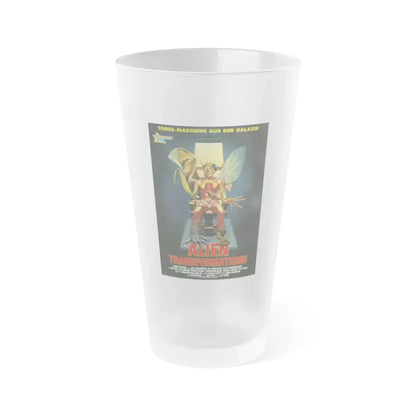 TRANSFORMATIONS 1988 Movie Poster - Frosted Pint Glass 16oz Default Title - Go Mug Yourself