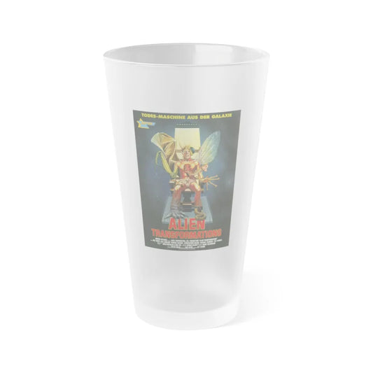 TRANSFORMATIONS 1988 Movie Poster - Frosted Pint Glass 16oz-Go Mug Yourself