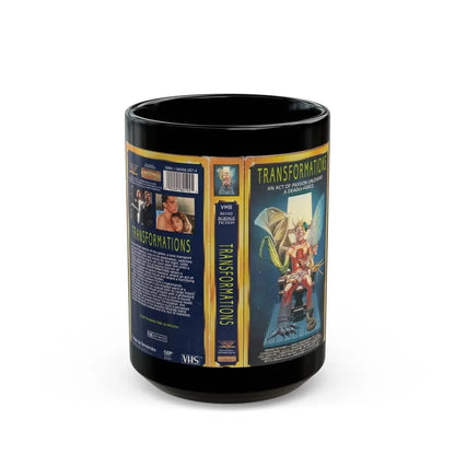 TRANSFORMATIONS (VHS COVER) - Black Coffee Mug 15oz - Go Mug Yourself