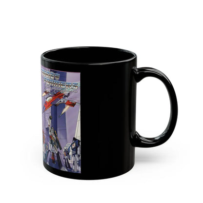 TRANSFORMERS MEGATRONS MASTER PLAN (VHS COVER) - Black Coffee Mug-Go Mug Yourself