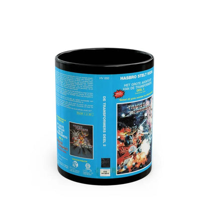 TRANSFORMERS (VHS COVER) - Black Coffee Mug 11oz - Go Mug Yourself