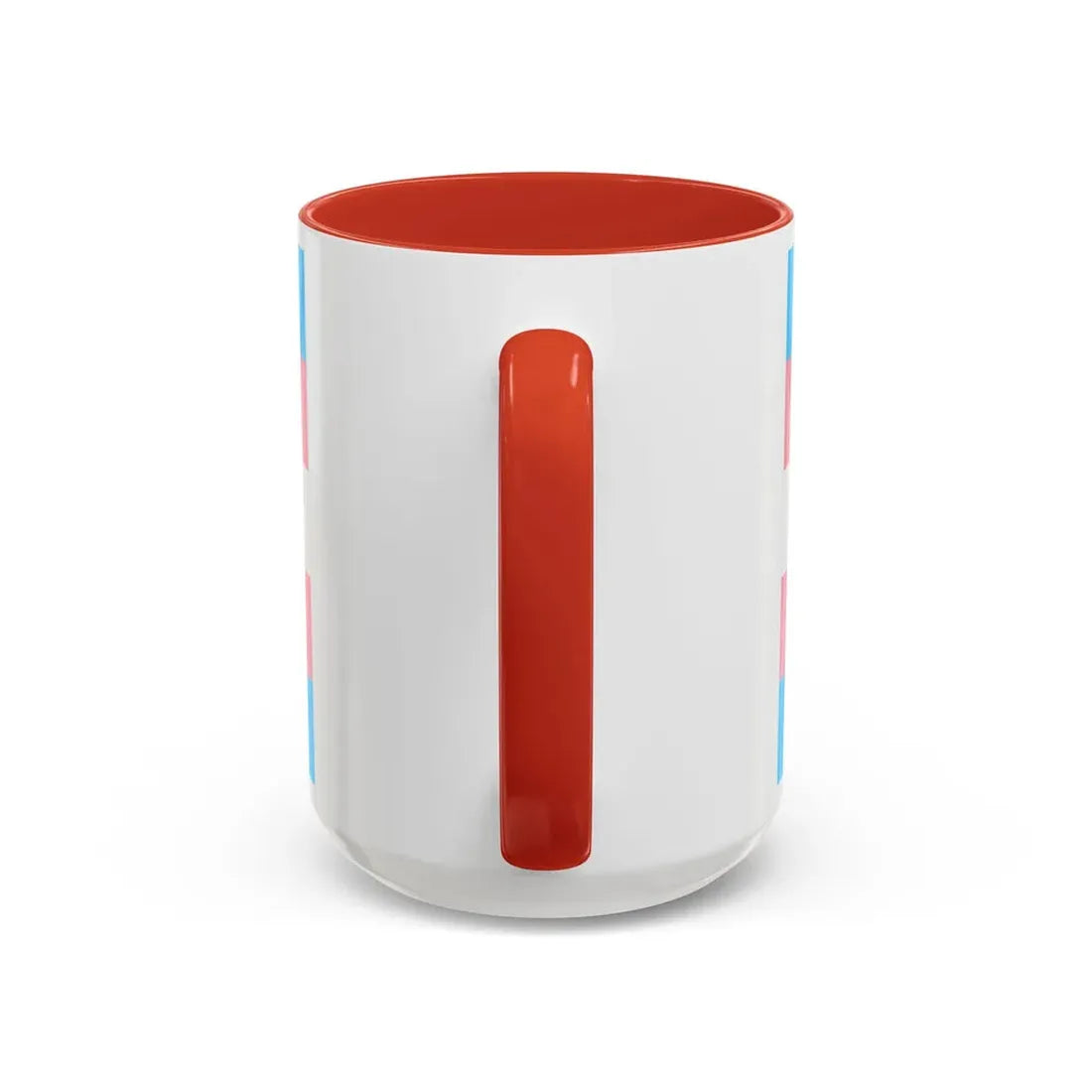 Transgender Pride Flag - Accent Coffee Mug - Go Mug Yourself