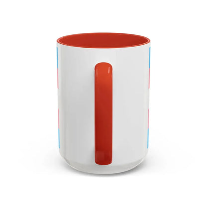 Transgender Pride Flag - Accent Coffee Mug - Go Mug Yourself