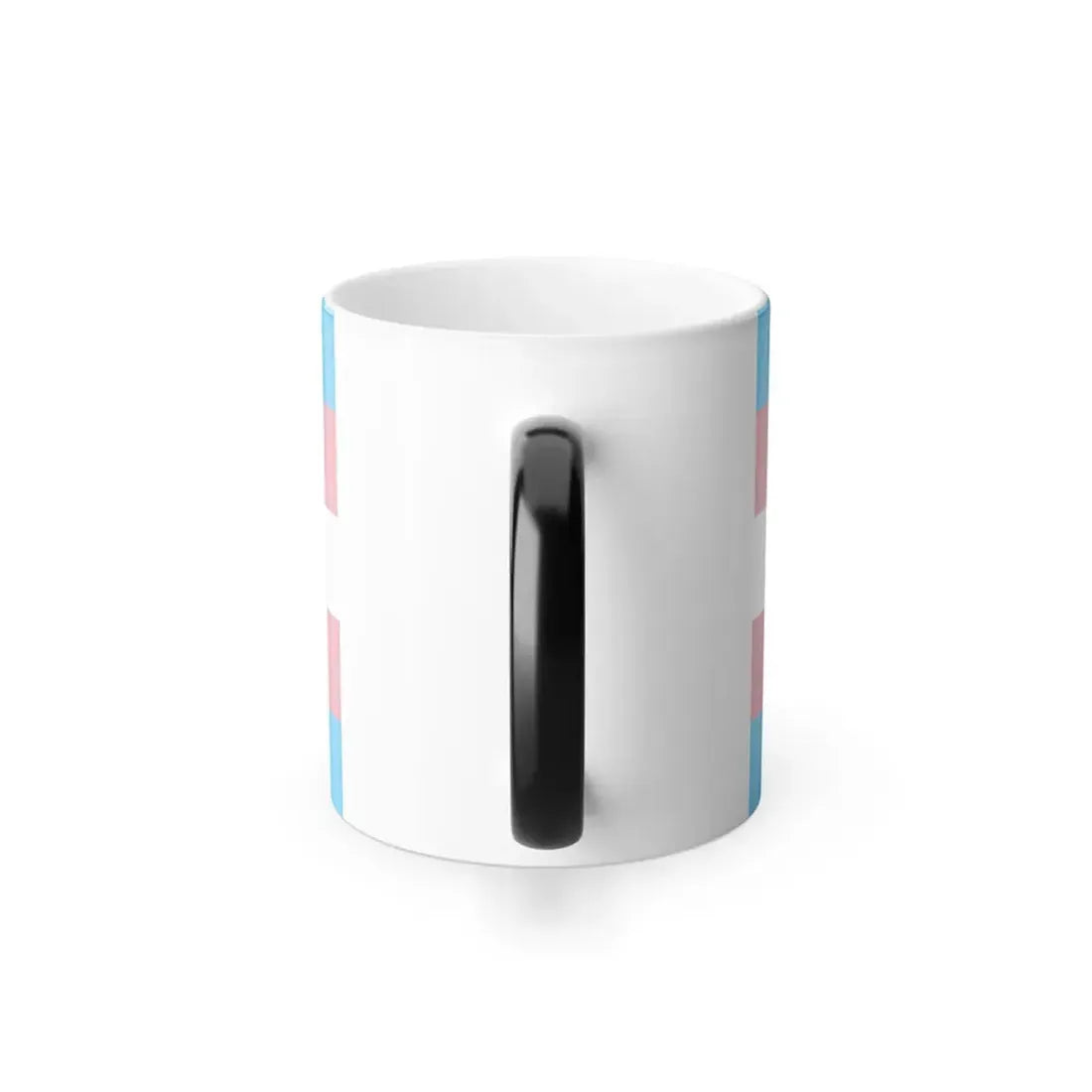 Transgender Pride Flag - Color Changing Mug 11oz - Go Mug Yourself