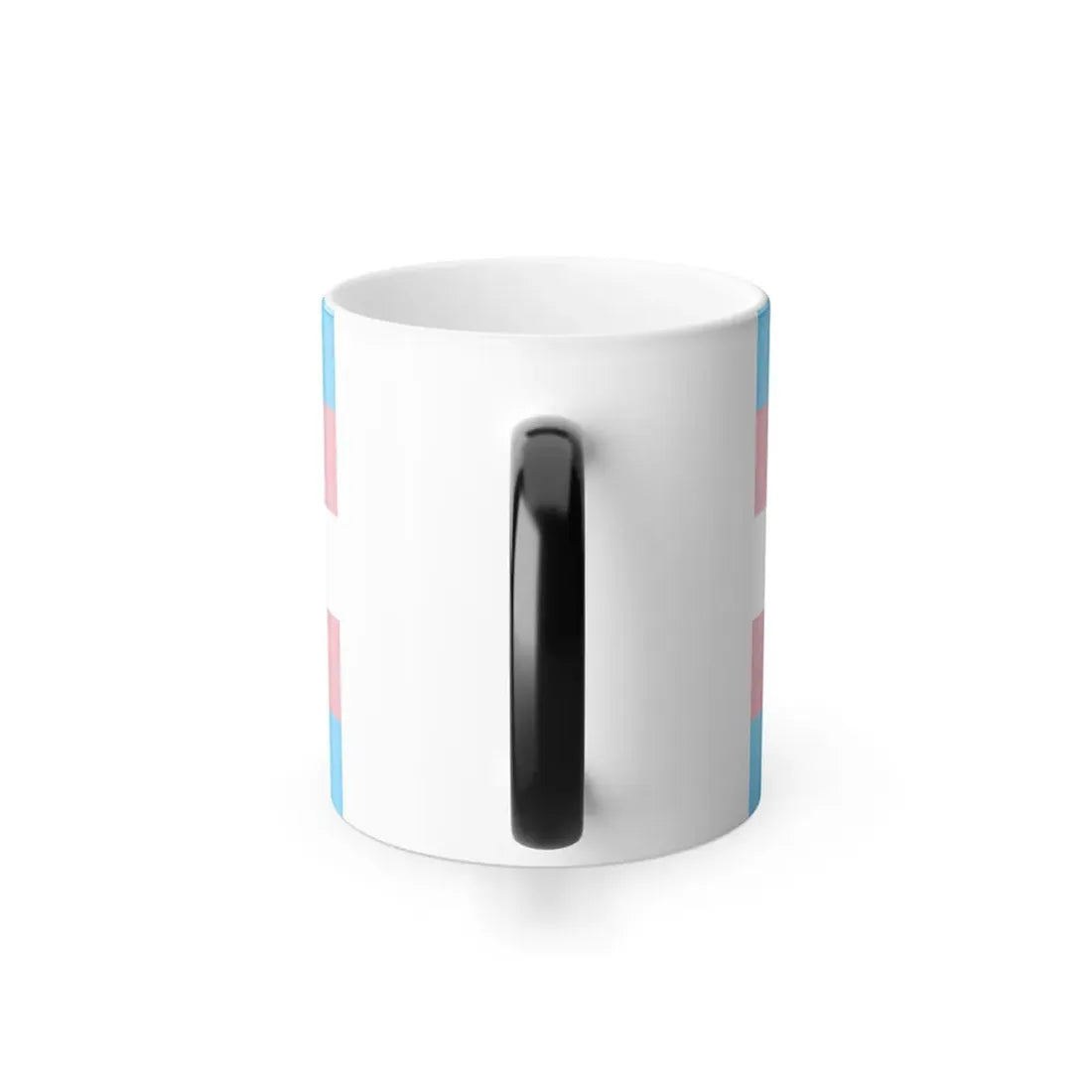 Transgender Pride Flag - Color Changing Mug 11oz - Go Mug Yourself