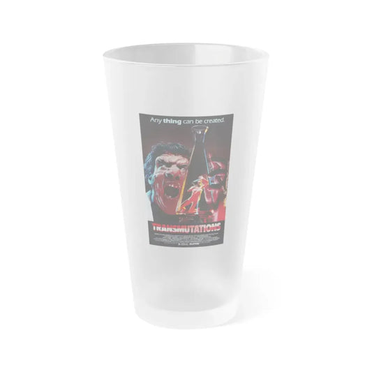 TRANSMUTATIONS (UNDERWORLD) 1985 Movie Poster - Frosted Pint Glass 16oz Default Title - Go Mug Yourself