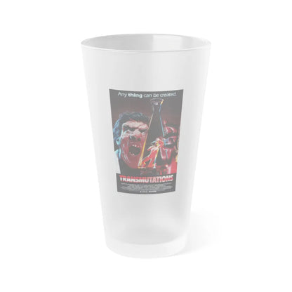 TRANSMUTATIONS (UNDERWORLD) 1985 Movie Poster - Frosted Pint Glass 16oz-Go Mug Yourself