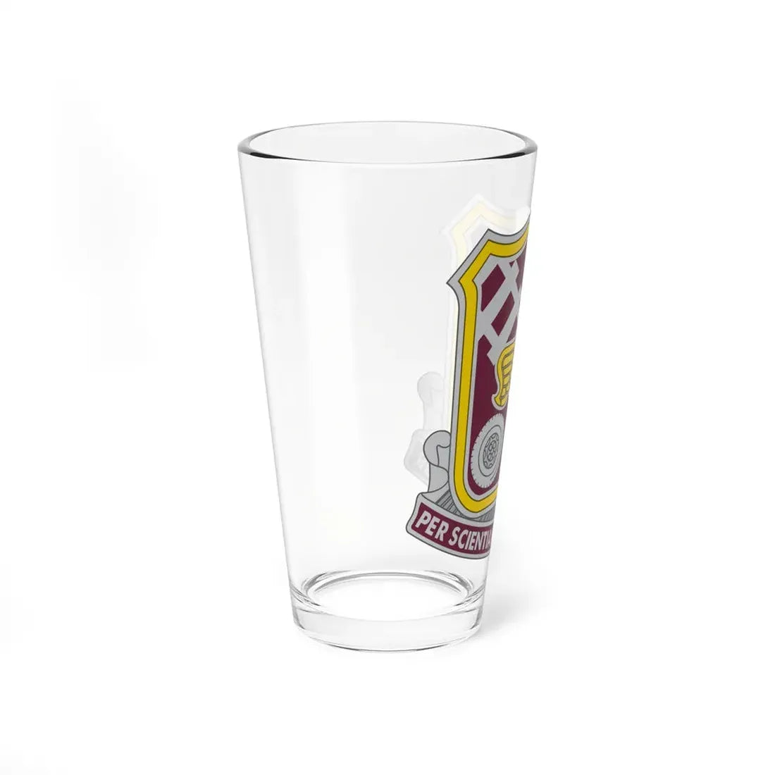 Transportation Center and School 2 (U.S. Army) Pint Glass 16oz - Go Mug Yourself