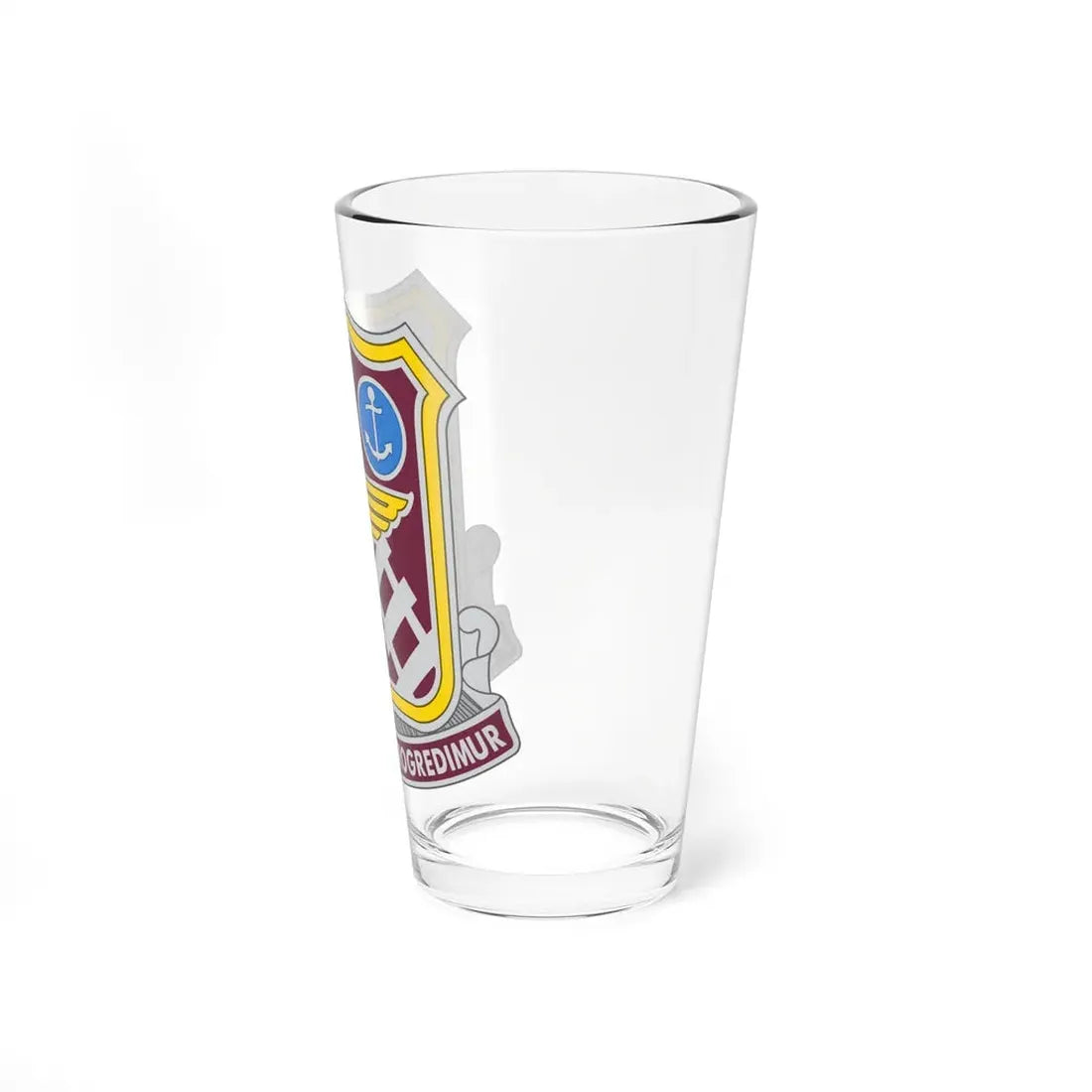 Transportation Center and School 2 (U.S. Army) Pint Glass 16oz - Go Mug Yourself