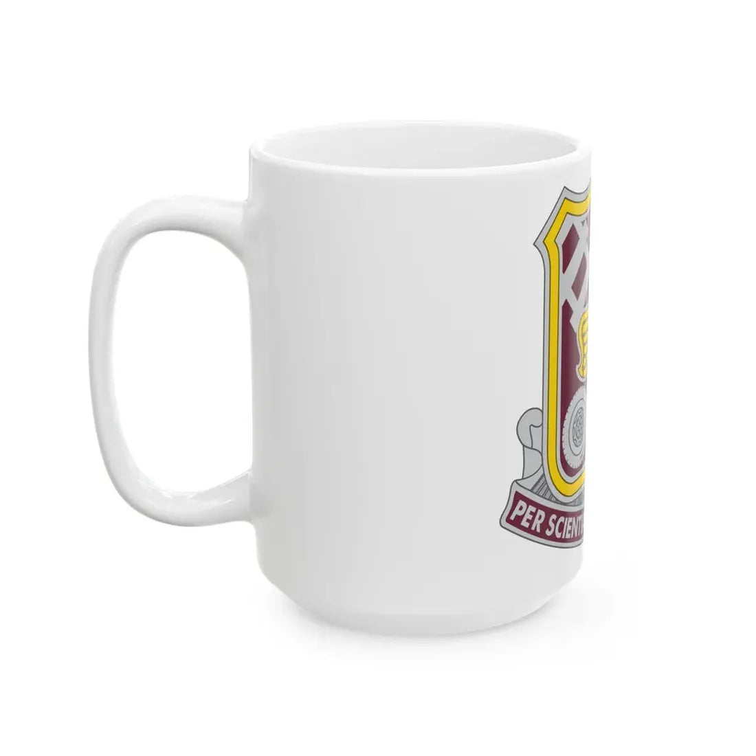 Transportation Center and School 2 (U.S. Army) White Coffee Mug - Go Mug Yourself