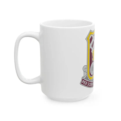 Transportation Center and School 2 (U.S. Army) White Coffee Mug - Go Mug Yourself