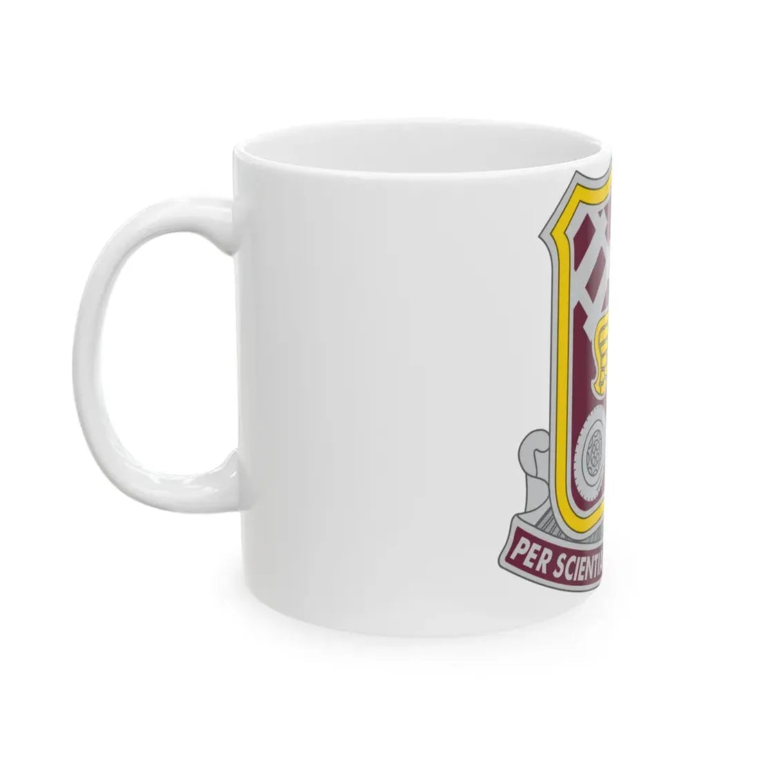 Transportation Center and School 2 (U.S. Army) White Coffee Mug - Go Mug Yourself