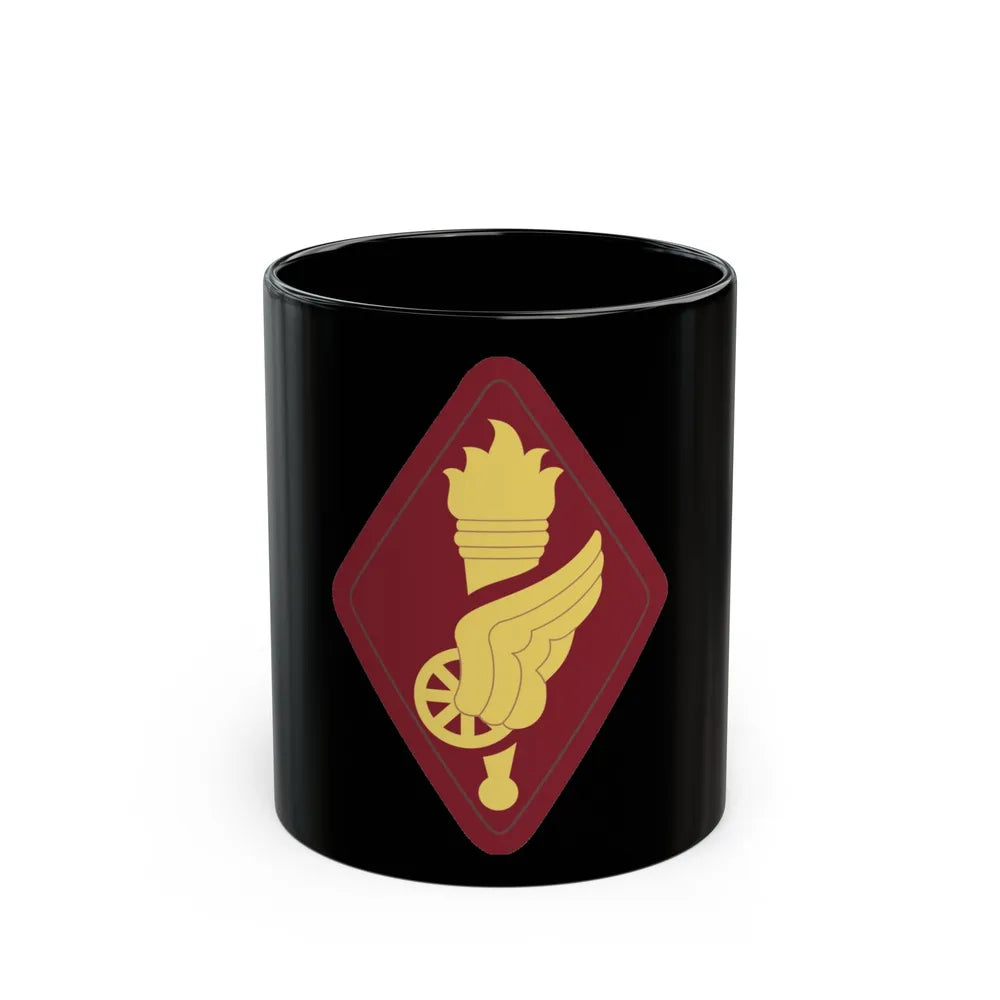 Transportation Center and School (U.S. Army) Black Coffee Mug-11oz-Go Mug Yourself