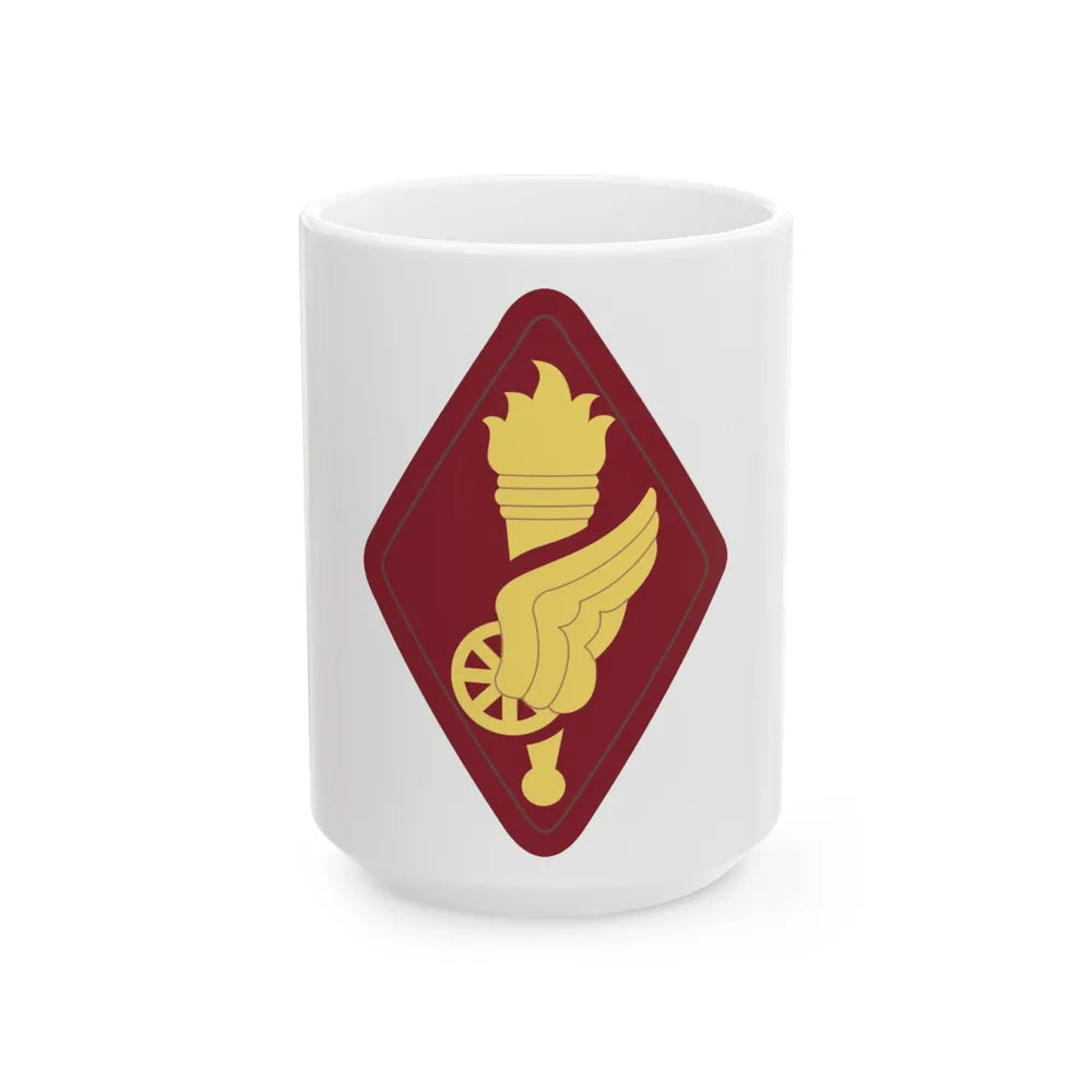 Transportation Center and School (U.S. Army) White Coffee Mug-15oz-Go Mug Yourself