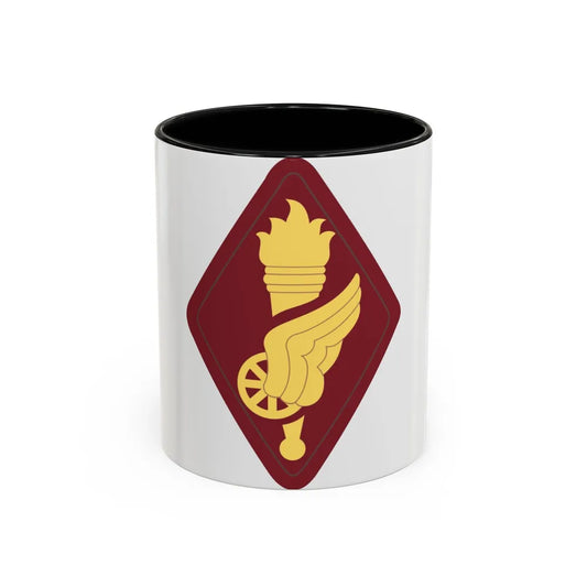 Transportation Center and School (U.S. Army) Accent Coffee Mug 11oz Black - Go Mug Yourself