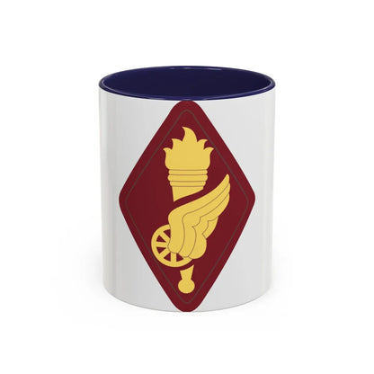 Transportation Center and School (U.S. Army) Accent Coffee Mug 11oz Navy - Go Mug Yourself
