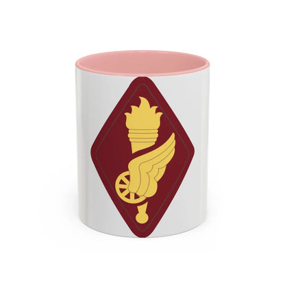 Transportation Center and School (U.S. Army) Accent Coffee Mug 11oz Pink - Go Mug Yourself